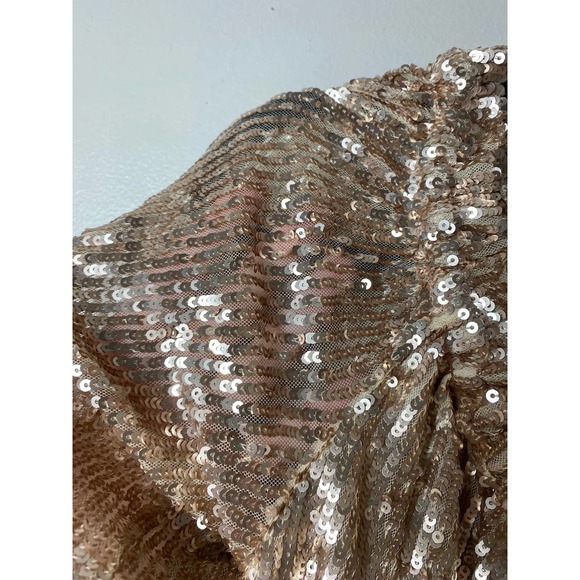 Free People Gold Sequin Romper - Picture 10 of 14